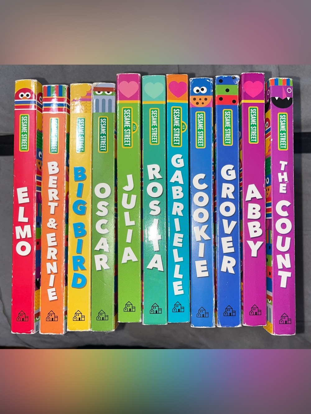 Sesame Street Friends Board Books (Set of 11) - EXCELLENT CONDITION